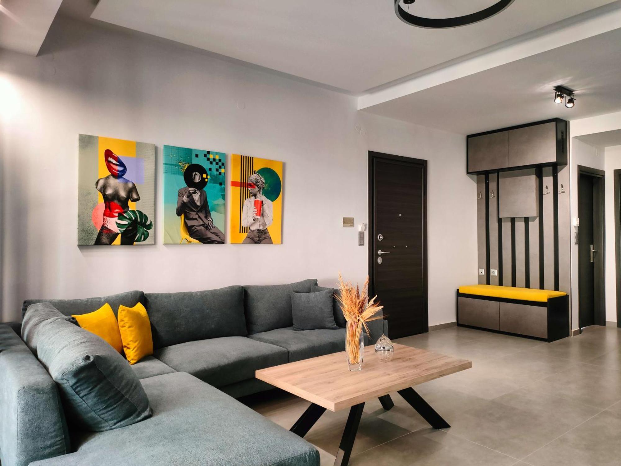 Meteora Scenic Loft Appartement Kalampáka Buitenkant foto