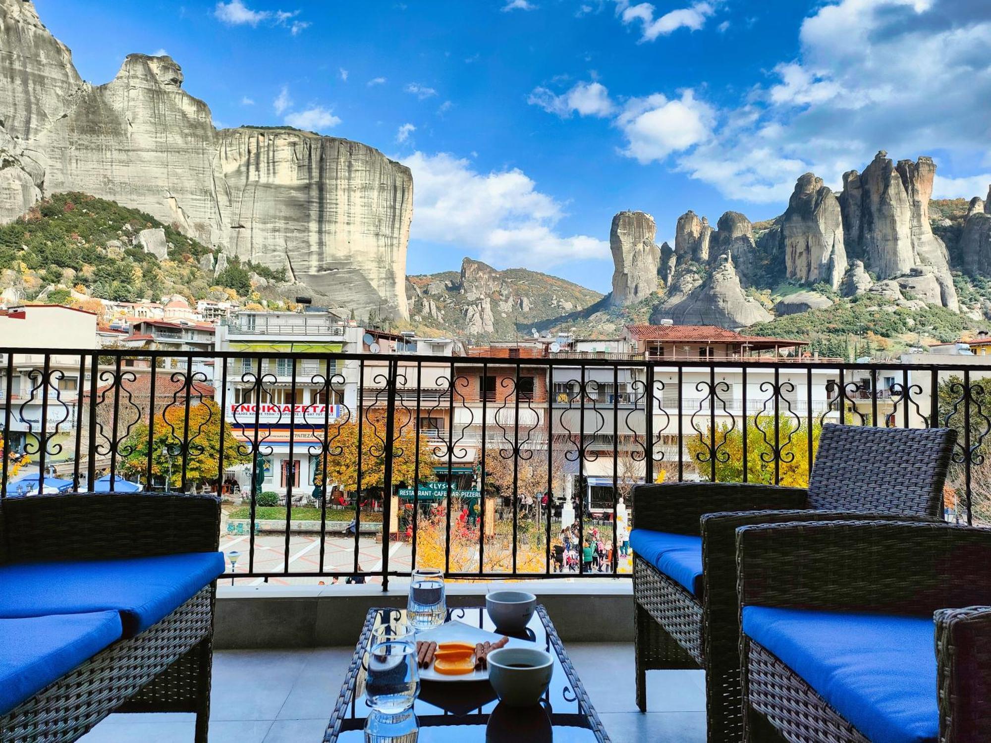 Meteora Scenic Loft Appartement Kalampáka Buitenkant foto