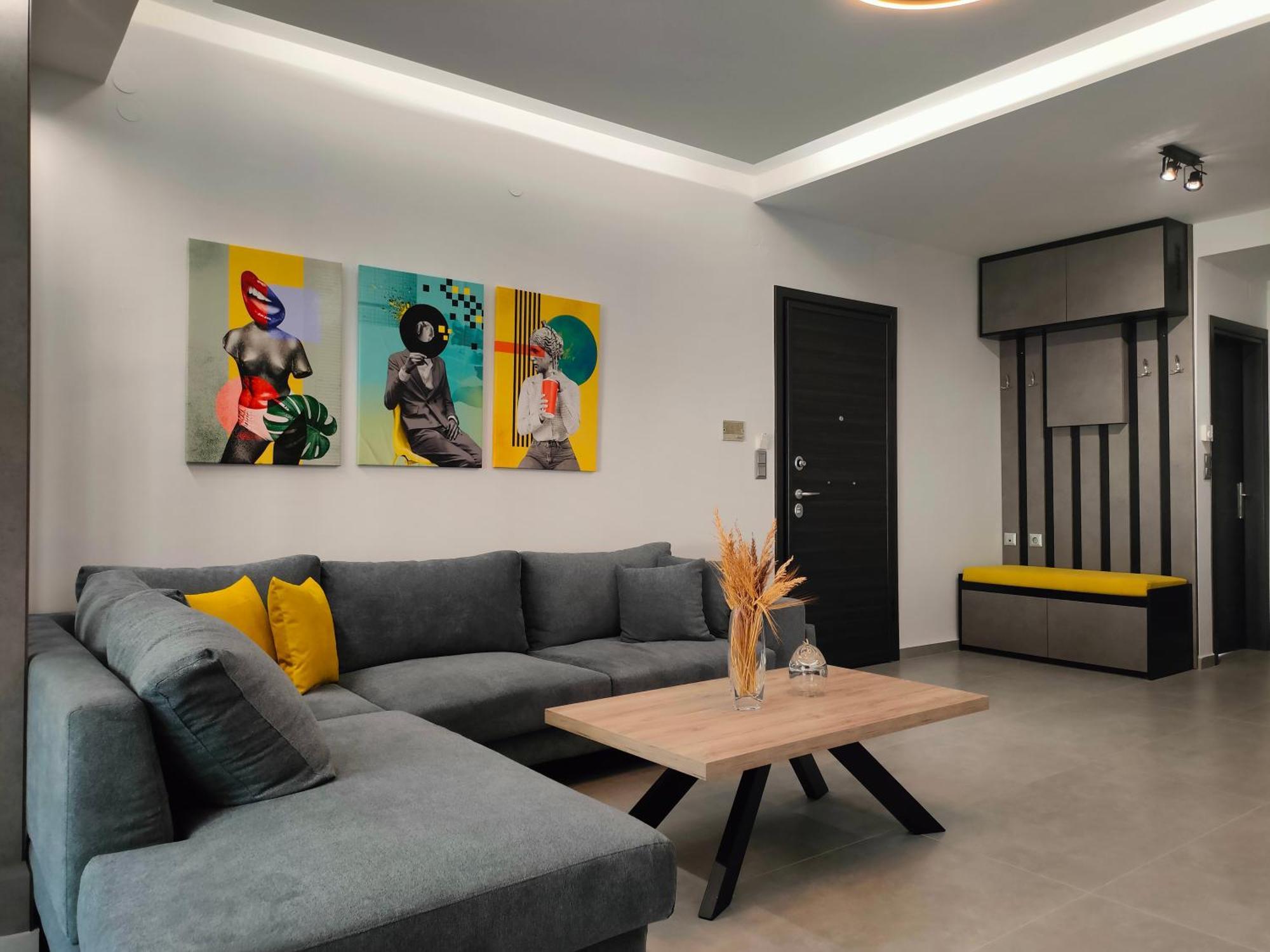 Meteora Scenic Loft Appartement Kalampáka Buitenkant foto